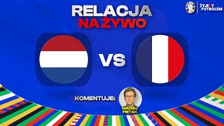 Holandia  Francja MECZ NA ŻYWO EURO 2024 RELACJA KOMENTARZ STUDIO [upl. by Strickman]