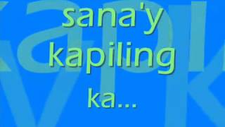 Sanay Kapiling Ka Lyrics by Jolina Magdangal YouTube [upl. by Louella39]