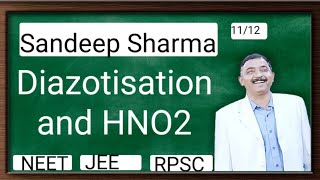 DIAZOTIZATION FOR12 neet Jee Rpsc 1GRADE CHEMISTRY [upl. by Ahsatniuq]