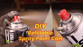 DIY Refillable Spray Paint Can [upl. by Blatt]