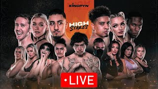 Gib VS McBroom 2 FULL FIGHT KINGPYN TOURNAMENT ROUNDBYROUND COMMENTARY amp LIVE WATCH PARTY [upl. by Kaule]