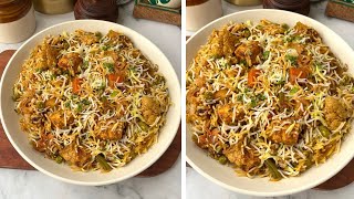 Veg Dum Biryani Recipe  वेज बिरयानी  Restaurant Style Veg Biryani  Lunch Recipes [upl. by Morville727]