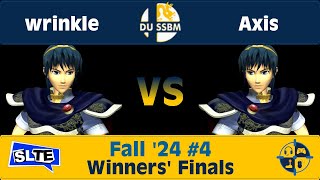 Drexel Melee Fall 24 4 AHFC  wrinkle Marth Vs BorgTech  Axis Marth  WF [upl. by Llenyr]