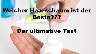 Der ultimative Test  Welcher Haarschaum überzeugt mich [upl. by Assilym]