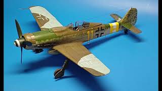 Focke Wulf Fw190D9 Trumpeter 124 [upl. by Stanislaus]