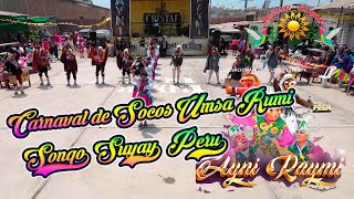 Carnaval de Socos Umsa Rumi  Ayacucho  Sonqo Suyay Peru  Ayni Raymi 2024 [upl. by Rosalba928]