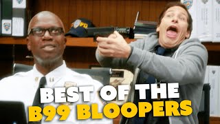 Best of the Bloopers amp Improvised Moments from Brooklyn NineNine  Comedy Bites [upl. by Yzmar]