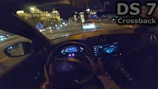 2023 DS7 Crossback ETense 4x4 facelift  night POV test drive [upl. by Hahn627]