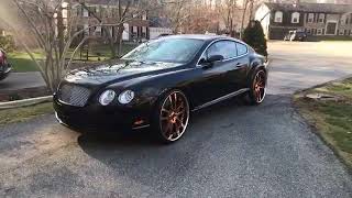 Bentley GT 24 Inch Copper and Chrome AC Forged [upl. by Namialus]