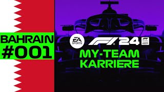 VERÄNDERUNG bei CRITdamage Motorsport Bahrain 💚 F1 24 MyTeamKarriere 001 [upl. by Yekcim905]