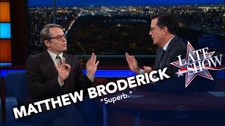 Matthew Broderick Nails His Donald Trump Impression [upl. by Asilenna]