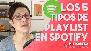 Los 5 tipos de playlist en Spotify y cómo acceder a ellas [upl. by Adnauqal]