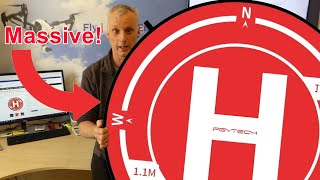 🚁 Ultimate Drone Landing Pad Unboxing amp Review  PGYTECH 110cm Weighted Pad ✨ [upl. by Ava]