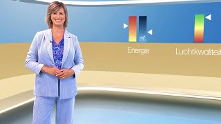 Weervrouw Sabine Hagedoren met het Vlaamse weerbericht van woensdag 4 oktober 2023 op VRT 1 [upl. by Lagiba]