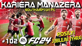 Posily Jubilejní Výhra a Přijdeme o Klíčového Hráče 102  EA FC 24 CZ Lets Play Kariéra [upl. by Germaine]