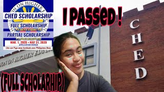 VLOG3 I PASSED CHED SCHOLARSHIP FULL PHILIPPINES [upl. by Devonna]