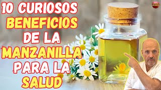 🌼 10 BENEFICIOS DE LA MANZANILLA PARA LA SALUD 🌼 [upl. by Ressay]