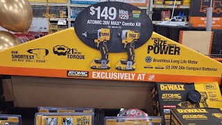 Home Depot Deals on Milwaukee DeWalt Ridgid Makita and more  N Raleigh Location  Nov 7 2024 [upl. by Smail828]