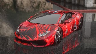 Itachi Uchiha Livery Lamborghini LP 610 Huracan  FroDy Customs  gta5 gta5edits [upl. by Gnuoy]