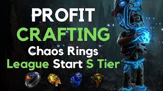 Crafting Rings for Profit at League Start [upl. by Vivianne]