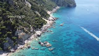 Drone footage Korfu  Greece  Beach [upl. by Elissa]