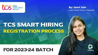 TCS Smart Hiring Registration Process 2023 and 2024 Batch [upl. by Loomis]