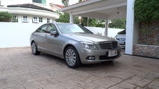 2009 MercedesBenz C 200 Kompressor Elegance StartUp and Full Vehicle Tour [upl. by Grata]