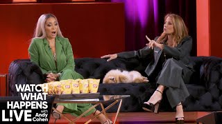 Dorinda Medley and Jill Zarin Clash Over Their Homes at BravoCon  WWHL [upl. by Sorilda894]