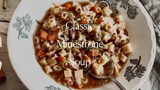 Classic Minestrone Soup [upl. by Aknaib777]