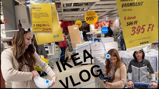 IKEA🎬VLOG🛒 KONYHAI ESZKÖZÖK BESZERZÉSE🥄🧂🎁 gyertek velünk🫣🖇️🛠️🛠️ [upl. by Ayrb]