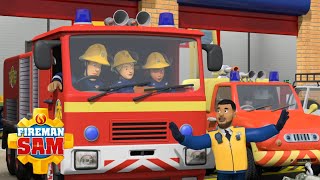 Fireman Sam Fire Truck and Police Rescue  Fireman Sam 1 hour compilation  Safety Cartoon [upl. by Sturdivant563]