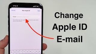 2022 How To Change Your Apple ID Email [upl. by Lenes]