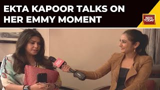 Ekta Kapoor India Television Producer Talks About The Upcoming Emmy Awards  Indias Emmy Moment [upl. by Zoltai]