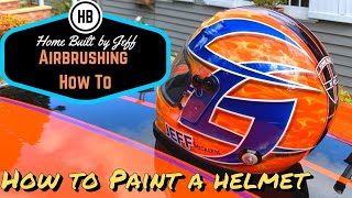 How to custom paint a Helmet [upl. by Giraud640]