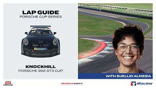 iRacing Lap Guide Porsche 992 GT3 Cup at Knockhill  S2 W6 [upl. by Ocsisnarf]