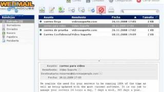 Tutorial RoundCube Conocer opciones avanzadas [upl. by Lepine]