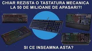 Chiar rezista o tastatura mecanica la 50 de milioane de apasari Si ce inseamna asta [upl. by Ainotna]