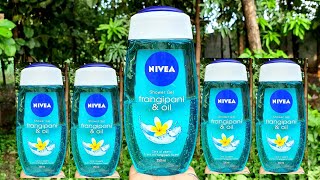 NIVEA FRANGIPANI amp OIL SHOWER GEL REVIEW  RARA [upl. by Reave]