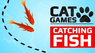 CAT GAMES  CATCHING FISH ENTERTAINMENT VIDEOS FOR CATS TO WATCH [upl. by Egres]