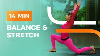 Entraînement Yoga Complet de 14 minutes  BasicFit [upl. by Secrest]