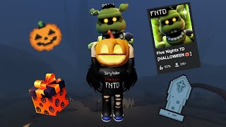 Nowy Wielki Event Halloweenowy Jest Najlepszym Eventem w grze  Fnaf Tower Defence 17 [upl. by Matelda831]