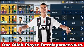 Dream League Soccer 2019 Mega MOD Apk v612One Click Player Development  All Players Unlocked [upl. by Chavaree209]