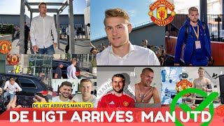 💯🔥DE LIGT ARRIVES IN MANCHESTER MEDICALS AND OFFICIAL CONFIRMATION IMMINENT🔥💯 [upl. by Leugimsiul425]