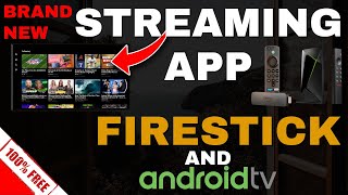 BRAND NEW FREE STREAMING APP for FIRESTICK amp ANDROID TV [upl. by Godber638]