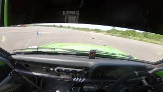 Debden sprint 1st timed run May 2024 with Herts county auto aero club [upl. by Ketti]