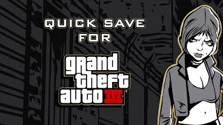 GTA 3 Quick Save Mod ASI Mod [upl. by Parthenia109]