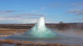 Geysir Explosion Super Slow Motion [upl. by Nuhsed]