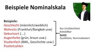 Nominalskala einfach erklärt Skalenniveaus Teil 1 [upl. by Nyletac]