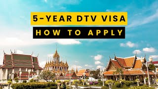 How To Apply For The NEW Destination Thailand Visa [upl. by English]