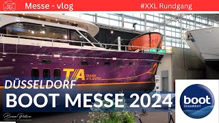 âš“ï¸ BOOT MESSE DÃœSSELDORF 2024 ðŸ›¥ï¸  XXLMESSERUNDGANG  Boat show Yachten Wassersport Kanu [upl. by Tsirc]